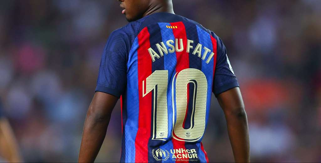 Nike quiere sacarle el 10 del Barcelona a Ansu Fati y dárselo a él