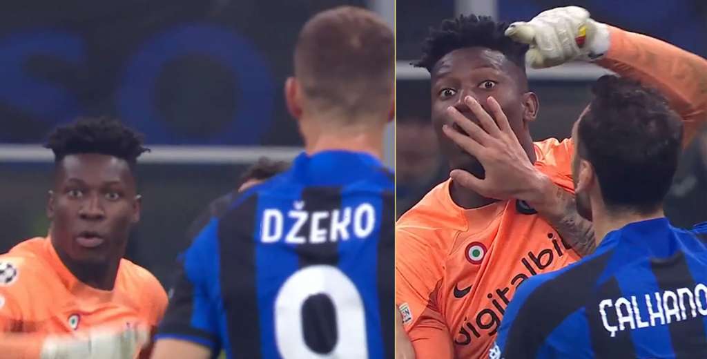 Tensión total en Inter: Onana se volvió loco y casi termina a los golpes con un compañero
