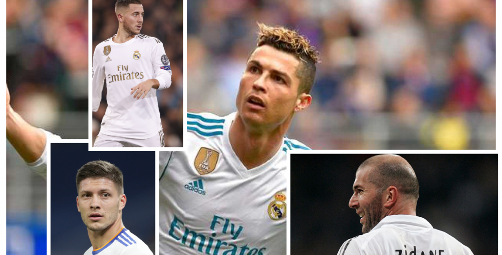 Las 10 compras más caras de la historia del Real Madrid