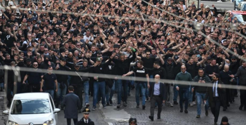 En Europa también pasa: disturbios entre los "Ultras" del Frankfurt y la policía