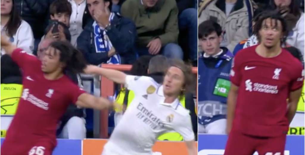 Señor, usted es fútbol puro: la jugada que le hizo Modric a Alexander Arnold