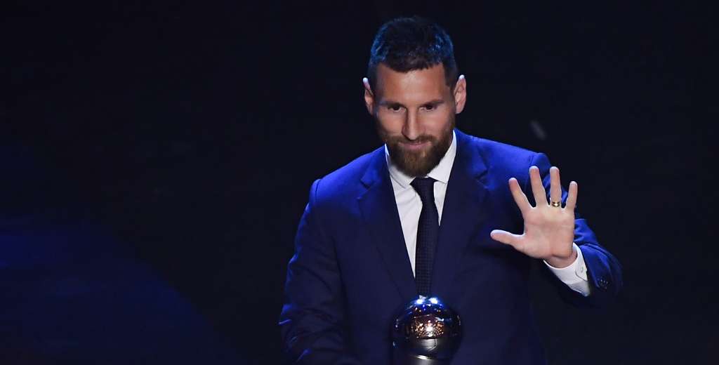 El emocionante discurso de Messi al recibir el The Best