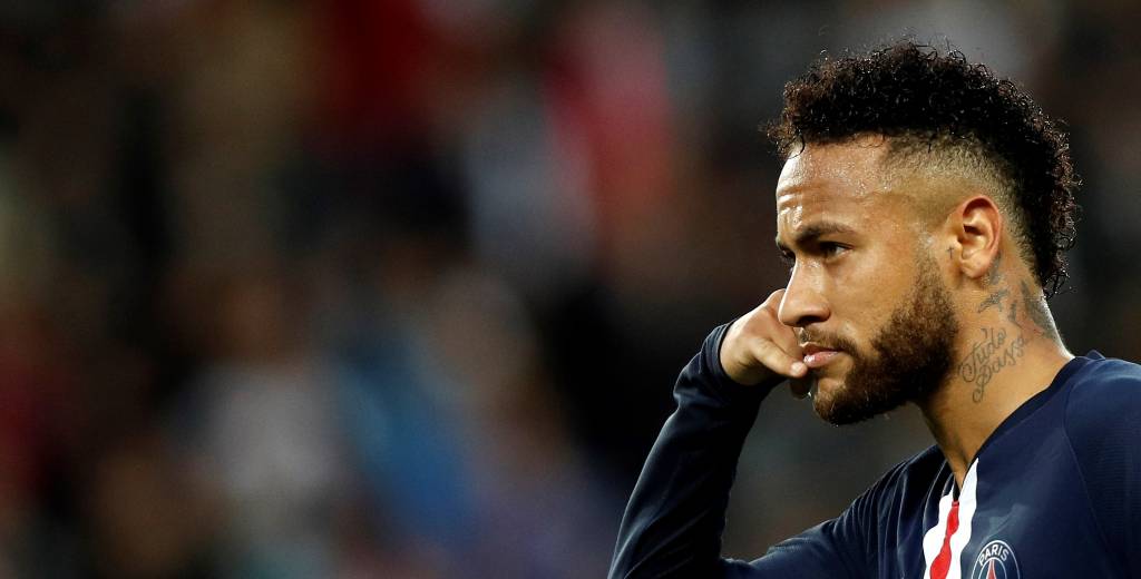 Neymar hizo un gol y le habló a su "nueva novia" en pleno partido: "Te llamé y no me atendiste"