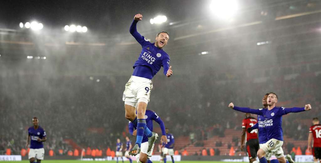 Histórico Leicester: goleó 9-0 y logró la mayor goleada en la Premier League
