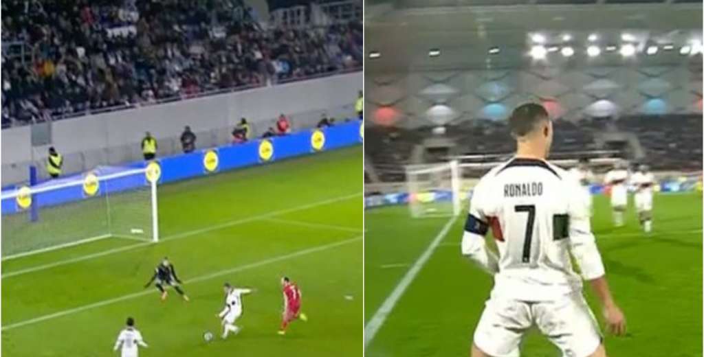 Cristiano no se cansa de hacer goles: liquidó a Luxemburgo en minutos