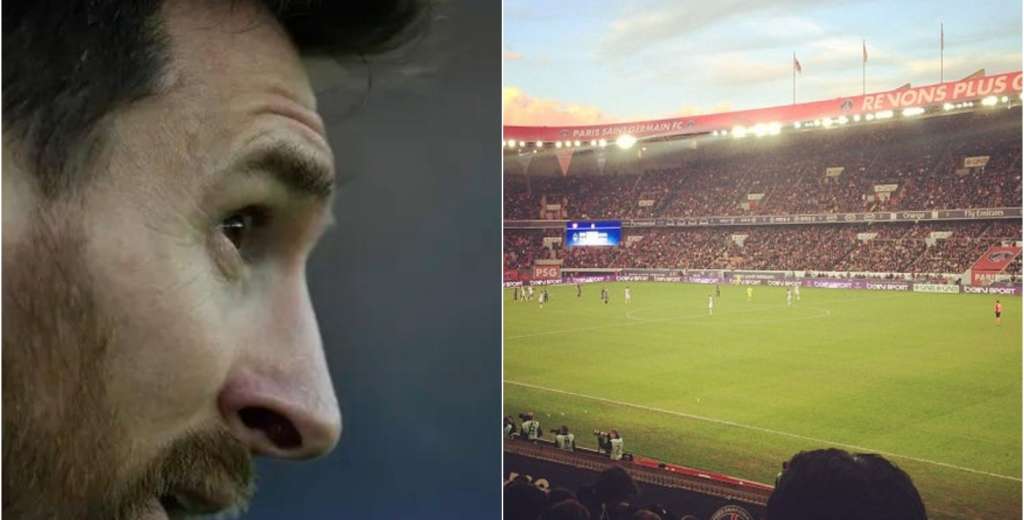 Está todo mal: nombran a Messi y la hinchada del PSG explota...