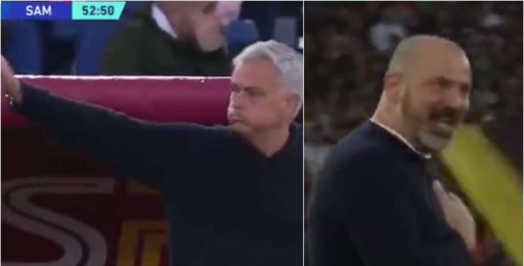 Mourinho se enojó con los hinchas de Roma: "A mis amigos no los toca nadie"