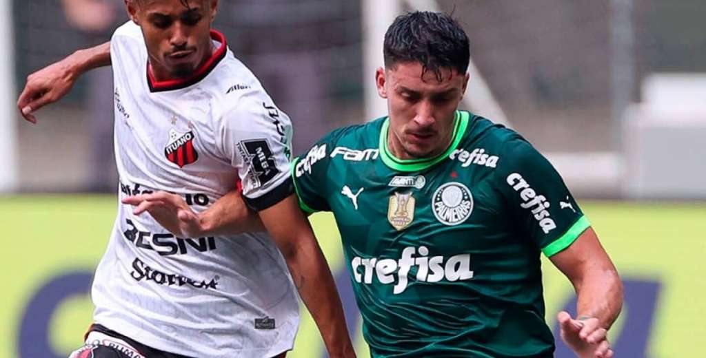 Palmeiras: Piquerez no será de la partida