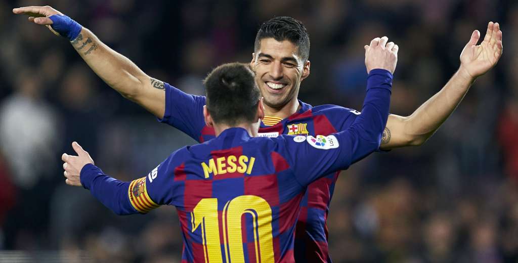 Tremendo: Luis Suárez publicó una foto con Messi y tiró una bomba