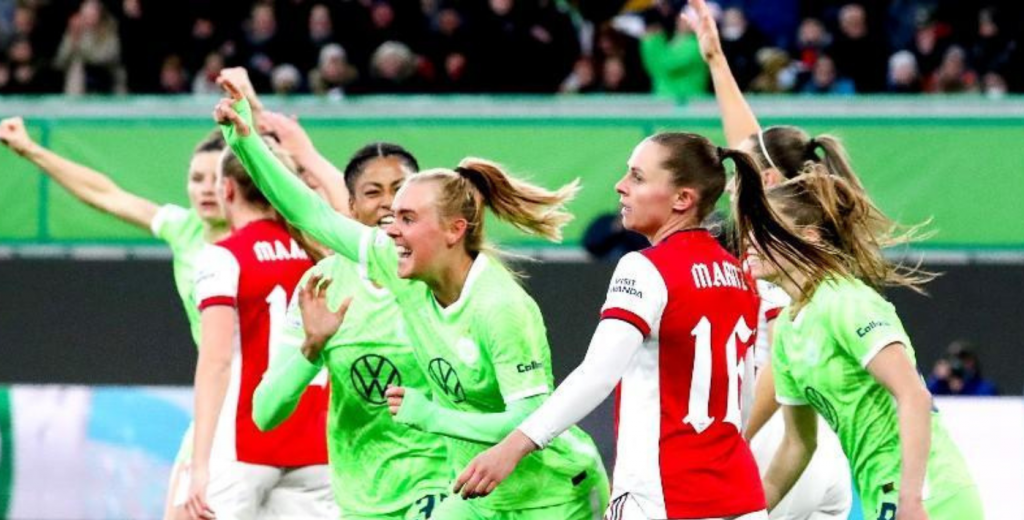 Champions League femenina: Wolfsburgo eliminó al Arsenal y pasó a la final