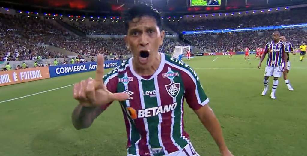 Cano le reventó el arco a River y metió un golazo en la Libertadores
