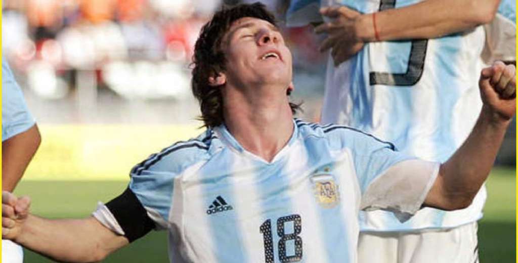 La primera gran presentación de Messi ante los ojos del mundo