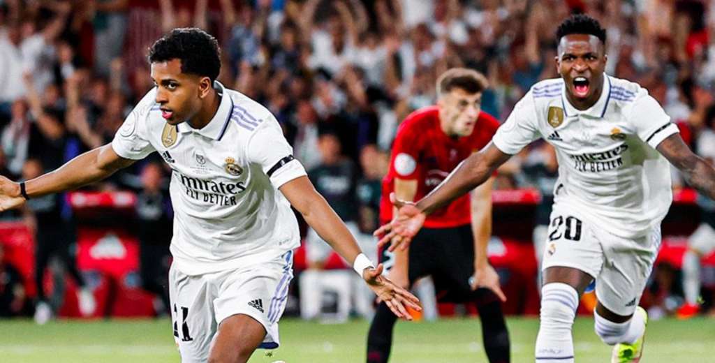 Real Madrid gana la Copa del Rey con Rodrygo y Vinicius incontrolables