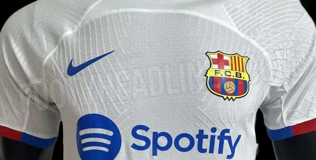 Así es la camiseta blanca del FC Barcelona para 2023