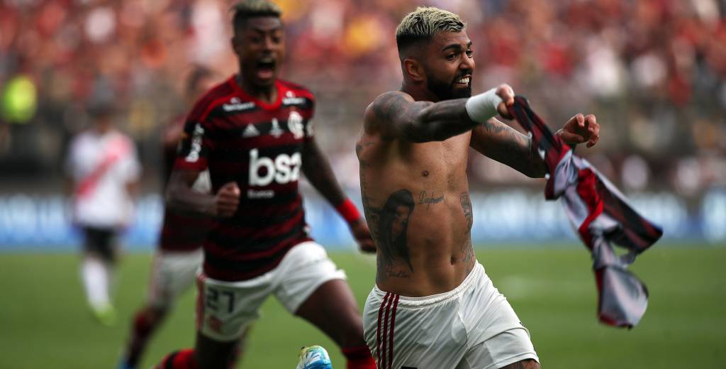 Flamengo se lo dio vuelta en cinco minutos a River y ganó la Copa Libertadores