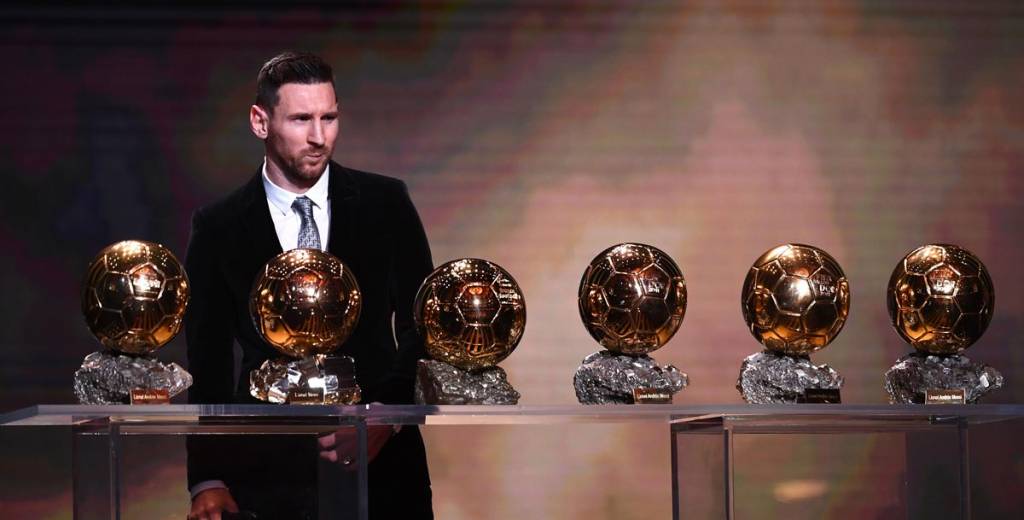 Histórico: no vas a creer por cuántos votos derrotó Leo Messi a Van Dijk