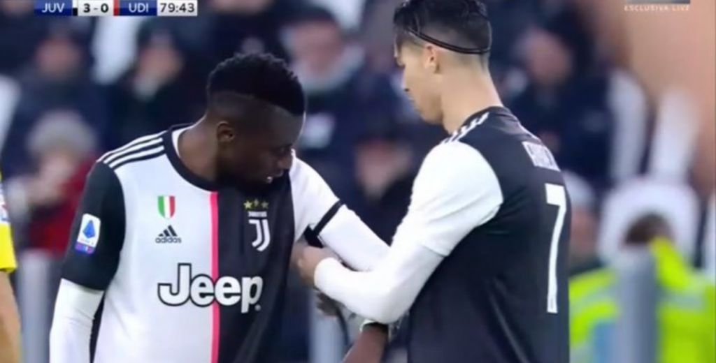 Cristiano emocionó a toda la Juventus con un enorme gesto con Matuidi