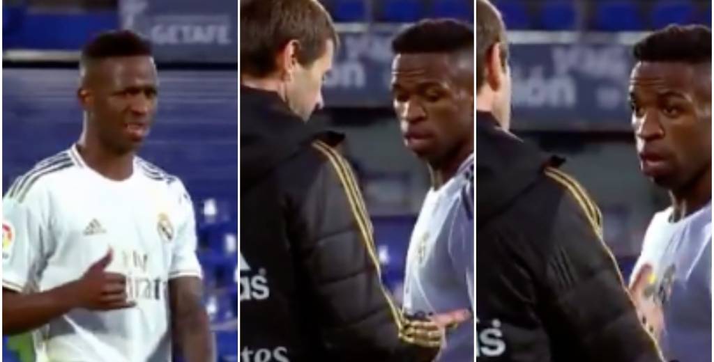 Vinicius Jr explotó: Zidane lo mandó a entrenar, se enojó y se fue al vestuario