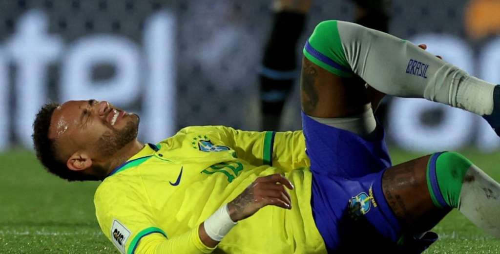 Lo de Neymar es terrible: su nueva lesión lo llevará a un registro impensado en su carrera