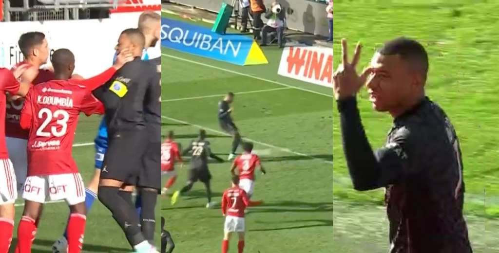Escándalo en PSG: Mbappé metió el 3-2 y se lo festejó a los hinchas