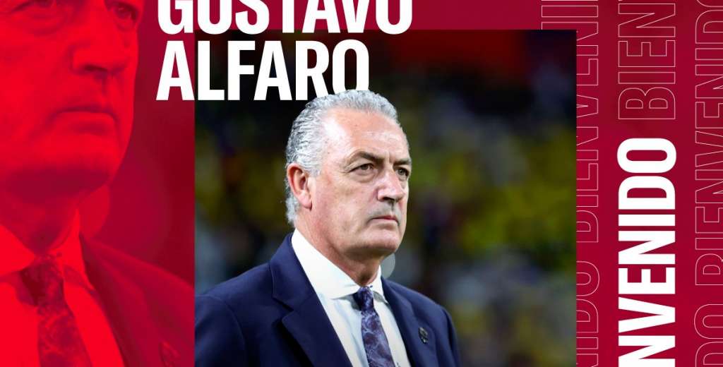 Gustavo Alfaro fue anunciado en la Selección de Costa Rica: "Su llegada nos ilusiona"