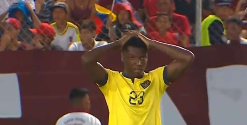 Moisés Caicedo hizo esta genialidad: por poco no fue gol de Ecuador