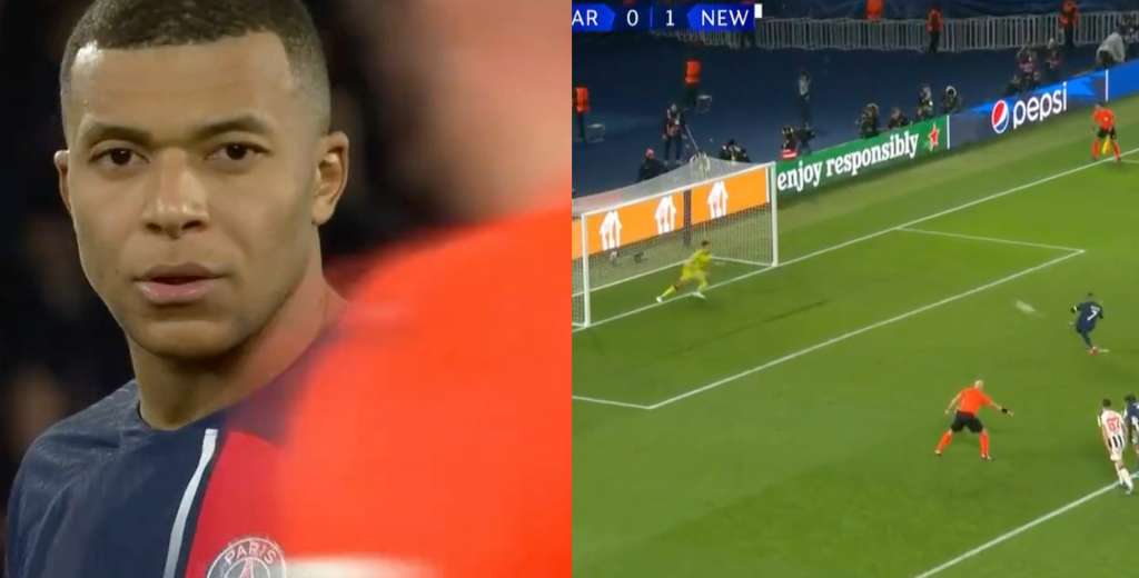 Tremendo: iban 98 minutos, el PSG perdía y Mbappé lo empató así