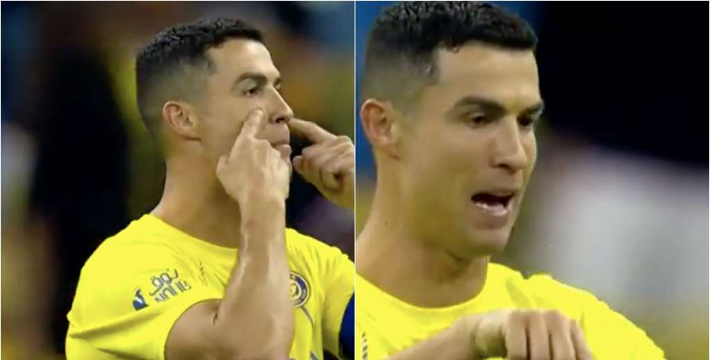 El estallido de Cristiano Ronaldo: le gritó al árbitro que estaba comprado...