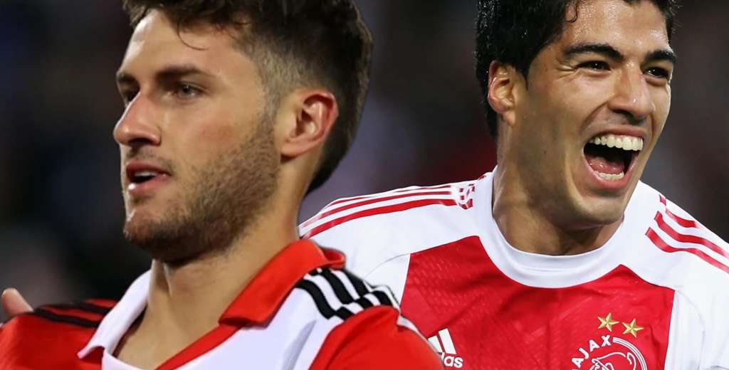 Santiago Giménez rompe récord de Luis Suárez y salva al Feyenoord en el 94´