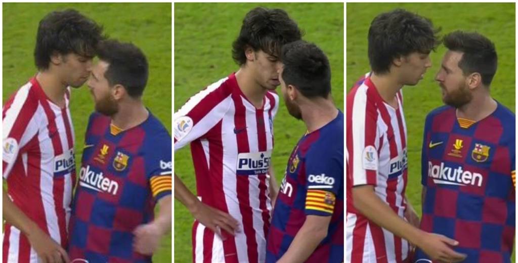 Se reveló la frase que le tiró Joao Félix a Leo Messi en la cara