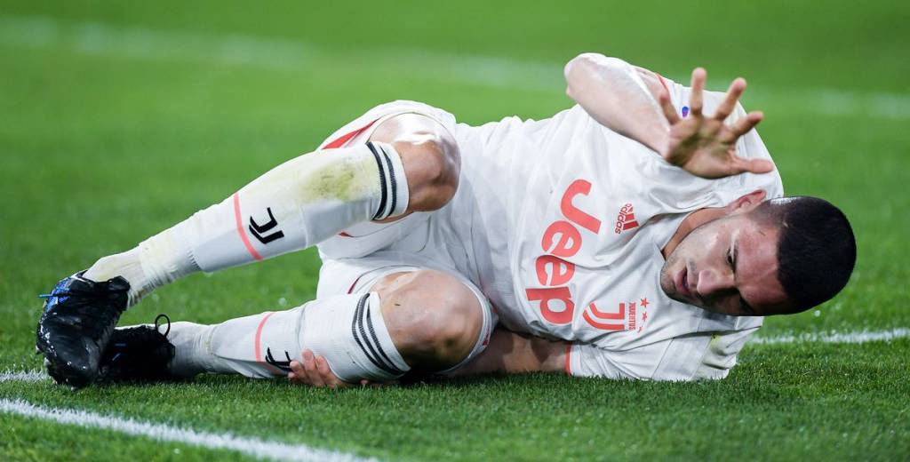 Juventus sufre, De Ligt respira: Demiral se rompe toda la rodilla