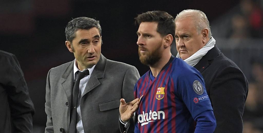 El emocionante mensaje que le dedicó Messi a Valverde