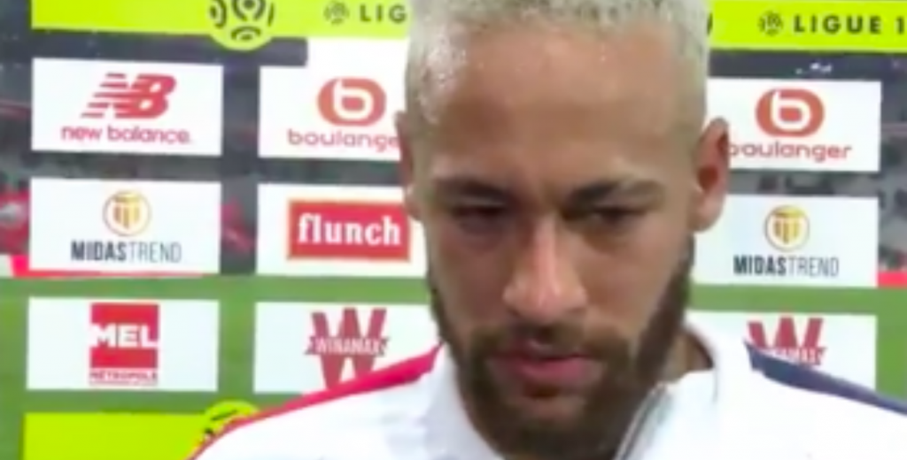Tras el triunfo del PSG, a Neymar le preguntaron por Kobe y no pudo hablar