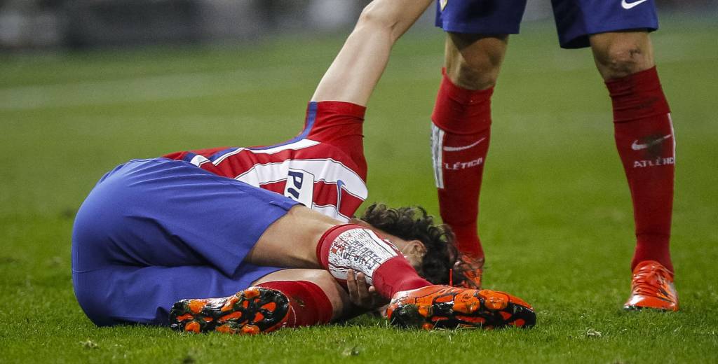 Terrible: el mejor jugador del Atlético Madrid se lesionó y estará un mes afuera
