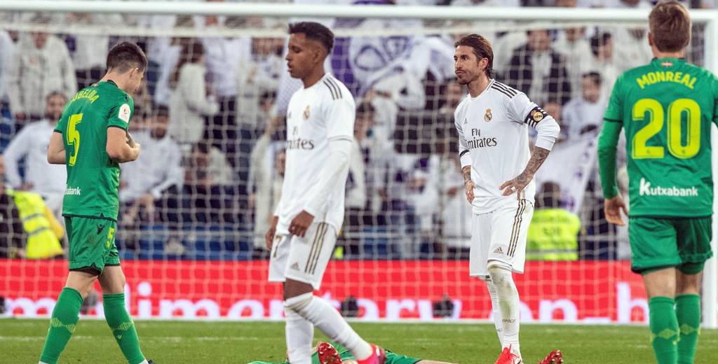El Real Madrid perdía 4-1 y él se fue del estadio cuando faltaban 10 minutos
