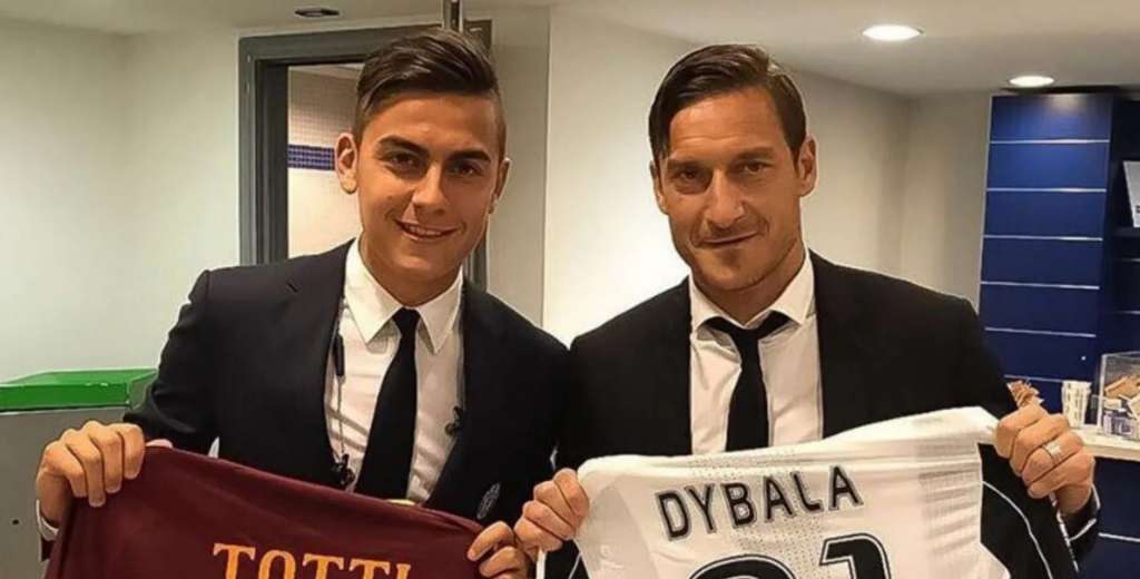 Totti apuntó contra el estado físico de Dybala y cuestionó su futuro en Roma