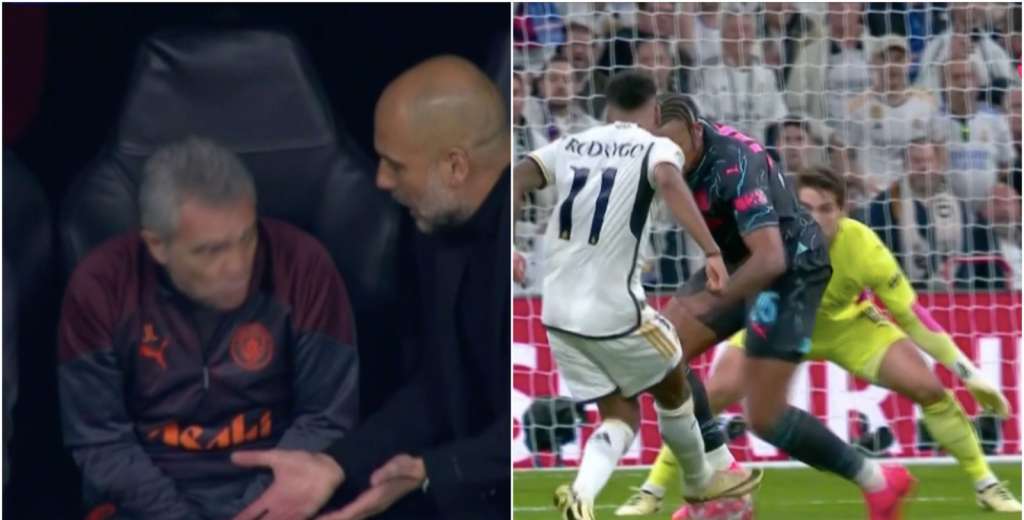 Guardiola en llamas por el 2-1 de Real Madrid: Rodrygo y un golazo de caño