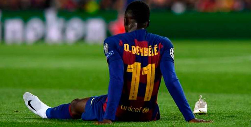 Barcelona sorprende a todos y el equipo le hace un homenaje a Dembelé