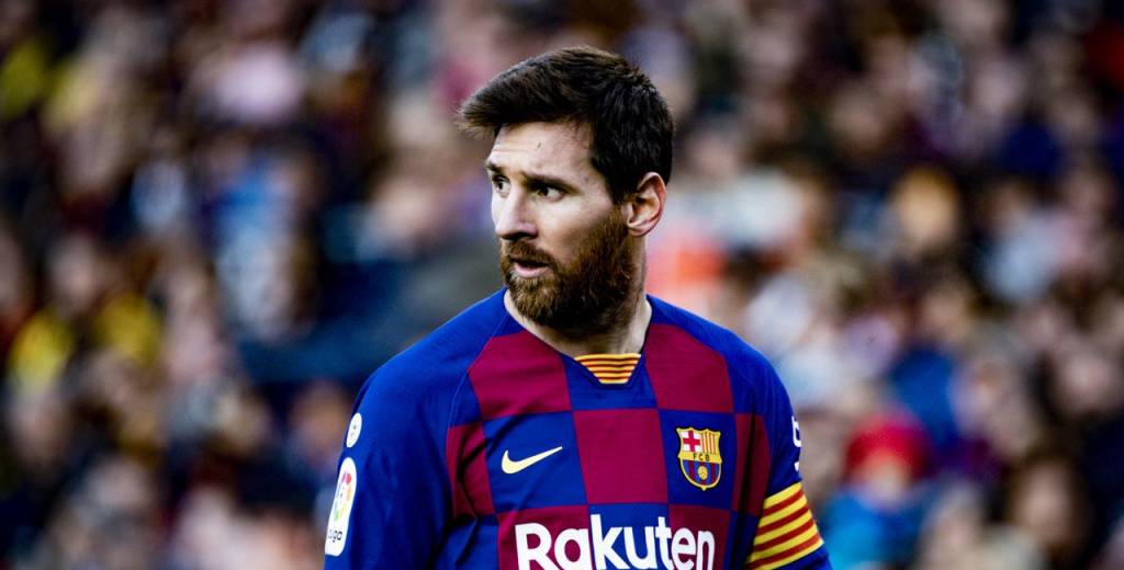 Terminó el partido y Messi tomó un avión y se fue solo sin decir a dónde