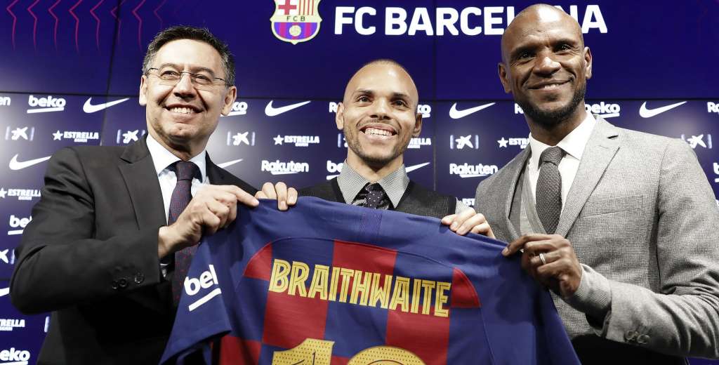 Braithwaite eligió dorsal que usó el peor fichaje del Barcelona