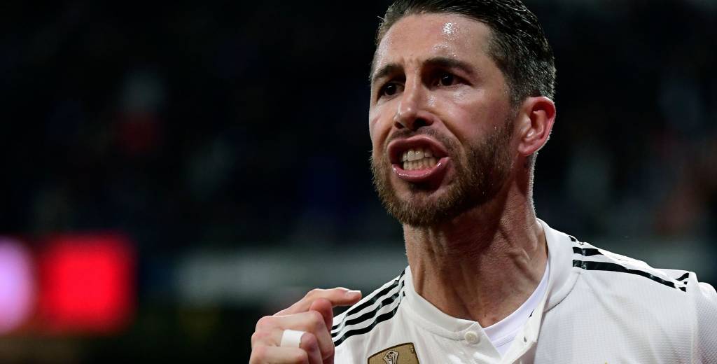 Sergio Ramos explotó después del partido: "Que me lo diga en la cara"