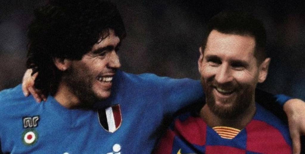 "A Messi ni lo comparo con Maradona: Diego es sagrado, es otra cosa"