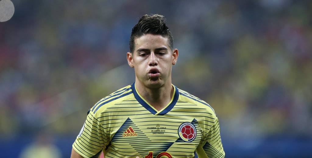 Un golpazo histórico: James se retiraría de la Selección de Colombia