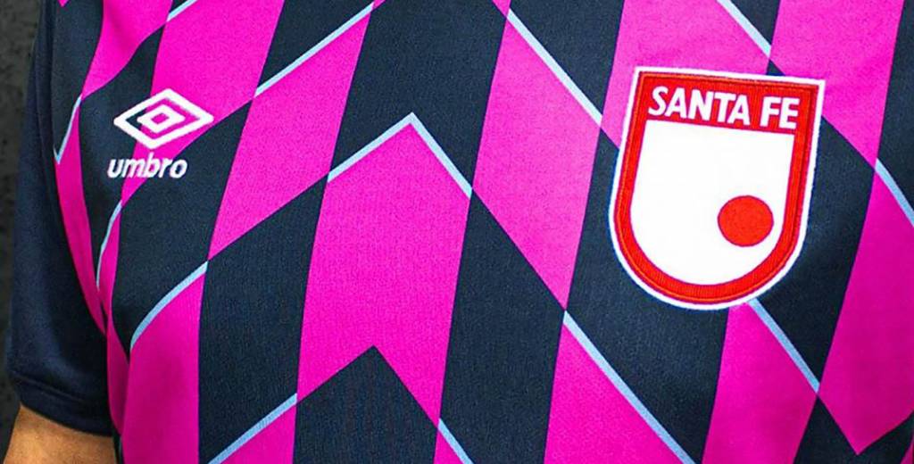 Umbró lanzó una camiseta insólita para Independiente Santa Fe