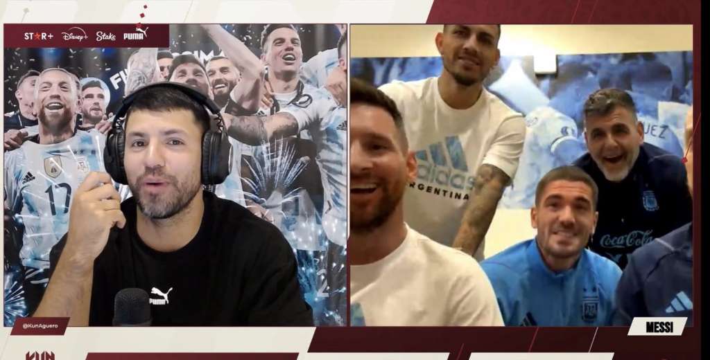 Agüero y Messi brindaron un verdadero show por stream: las mejores perlitas